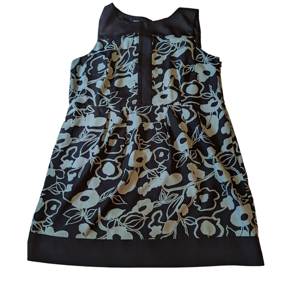 Monsoon Sleeveless & Elegant sz18 Navy & Pale Green Dress - Picture 3 of 5